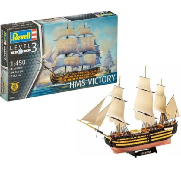 Barco Velero HMS Victory 1/450 - Revell 05819 - 45 piezas