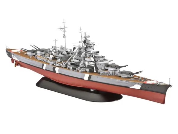 Barco Acorazado Aleman Bismarck 1/700 - Revell 05098 - 295 piezas