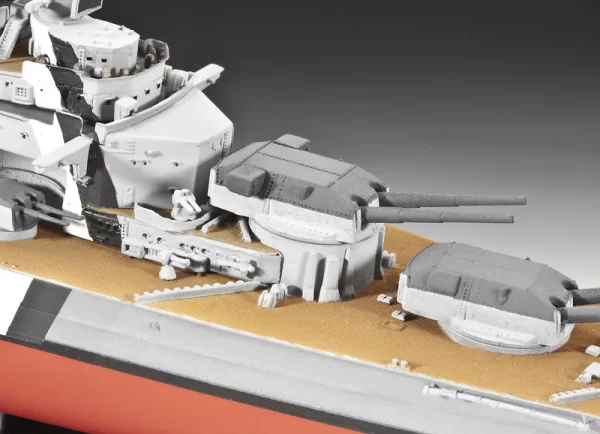Barco Acorazado Aleman Bismarck 1/700 - Revell 05098 - 295 piezas - Imagen 4