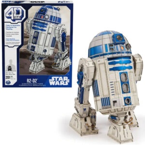 Puzzle 4D Rompecabezas R2D2 Arturito Star Wars 201 Piezas